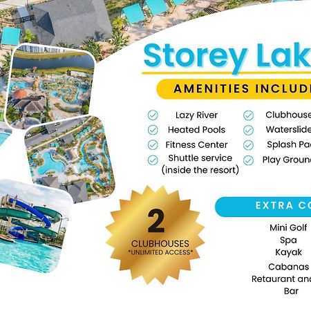 Terrific Thematic Lakeview 2B With 2 Clubhouses คิสซิมมี ภายนอก รูปภาพ